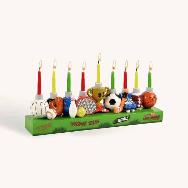 Sports Menorah