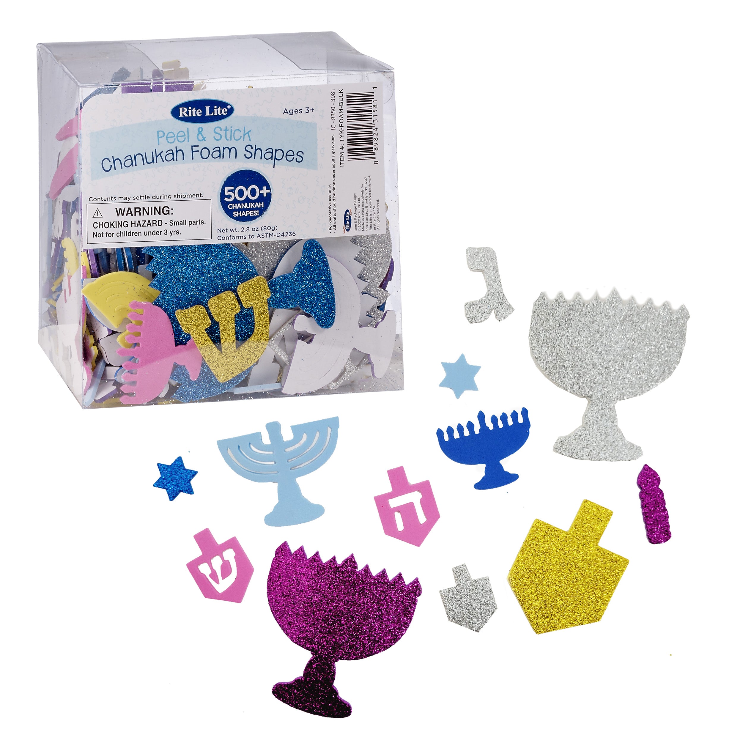 Chanukah Foam Shapes