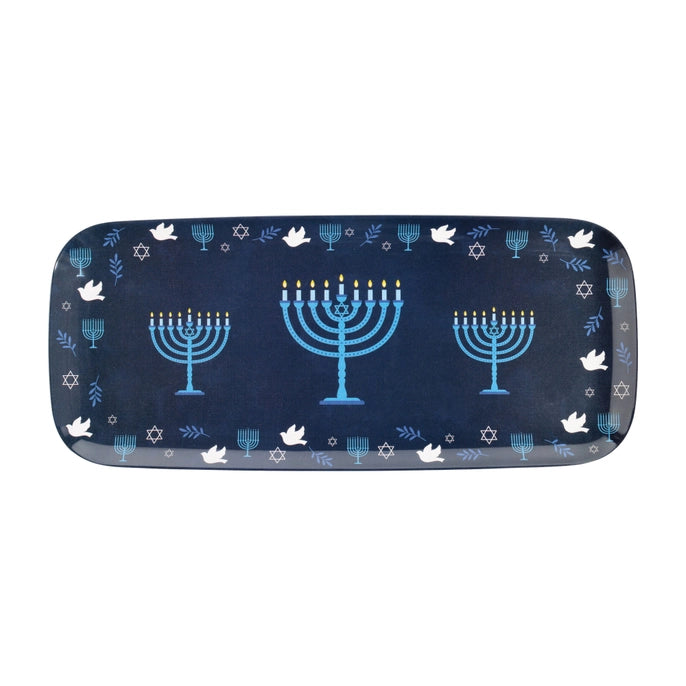 Hanukkah Melamine Tray